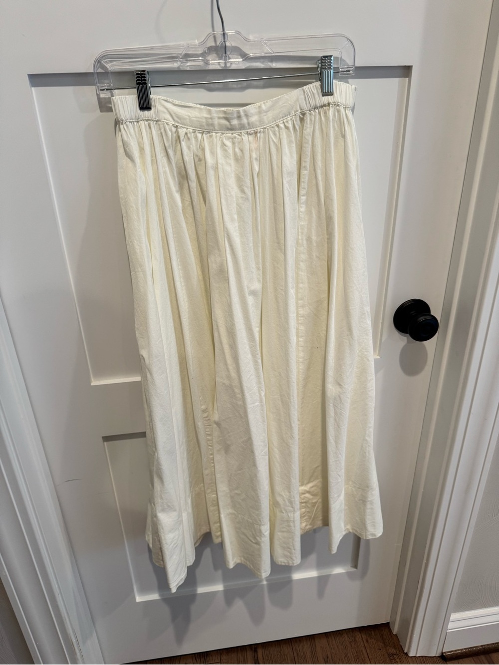 Free People Cream Full Midi Skirt - Picture 2 of 3